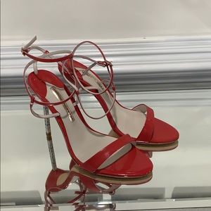 Sophia Webster Patent Leather Strappy Sandals